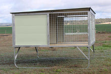 Load image into Gallery viewer, &quot;Aussie Box&quot; Large Raised Triple Dog Kennel