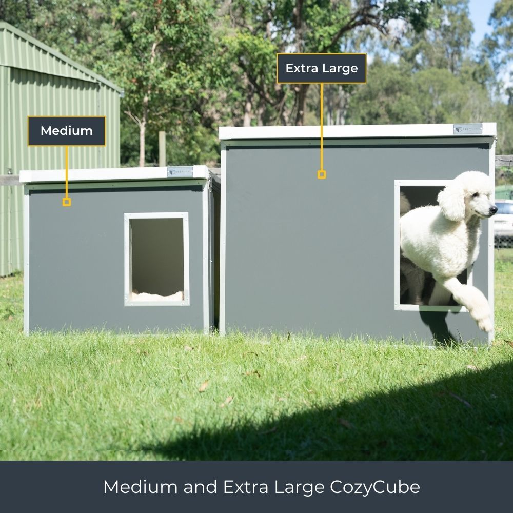 CozyCube Coldroom Panel Insulated Dog House Kennel Extra Large