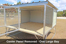 Load image into Gallery viewer, &quot;Aussie Box&quot; Large Raised Double Dog Kennel